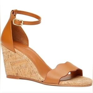 J. Mclaughlin Eavan Cork Wedges Size 8.5